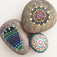 Mandala Painted Rocks