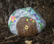 Fairy Garden Door Painted Rock