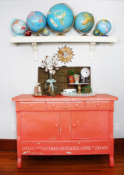 Chalky Finish Painted Buffet