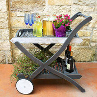 Wood Outdoor Cart Makeover