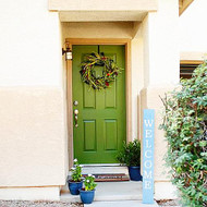 Green Front Door Update