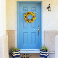 Williamsburg Blue Painted Door