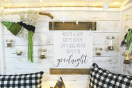 Wooden Pallet Reading Nook Sign