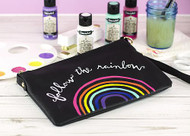 "Follow the Rainbow" Clutch