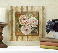 Blush Roses Trio Painting