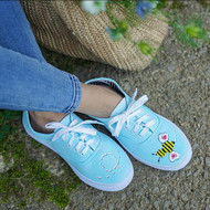 Bee-utiful  Casual Canvas Shoes