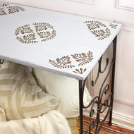 Fern Embellished End Table