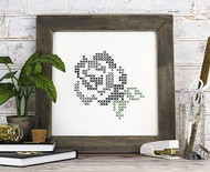 Faux Cross Stitch Art