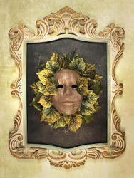 Garden Ghoul Crackle Mask