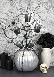 Spooky Halloween Wire Candle Tree