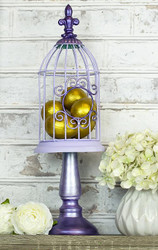 Golden Eggs in A Purple Birdcage