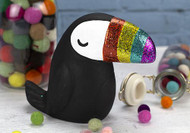 Too-Cute Glitter Toucan