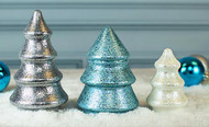 Galaxy Glitter Christmas Trees