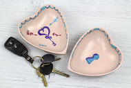 Key to My Heart Key Holder Dishes