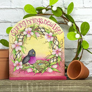 Spring Brings New Life Plaque