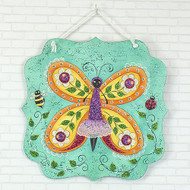 Glitter Bug Hanging Plaque