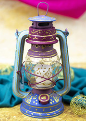 Arabian Nights Painted Lantern