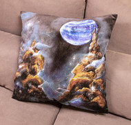 Celestial Nebula Throw Pillow