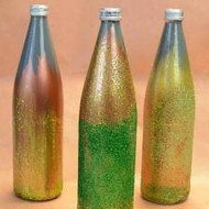 NYE Glitter-Metallic Bottles