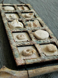 Recycled Media Frame Fossil Tray