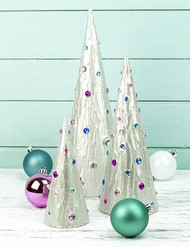 Be-Jeweled Winter Wonderland Tree Trio