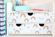 Rainbow Decou-Page Organizer