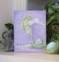 Happy Easter Wooden Plaque