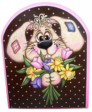 Bunny with a Bouquet Plaque