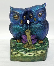 Upcycled Owl Figurine with Enchanted