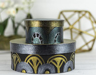 Enchanted Shimmer Art Deco Boxes