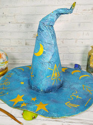 Costume Metallic Wizard Hat