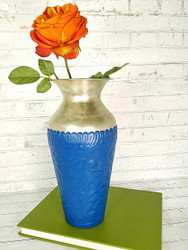 Updated Metal Vase