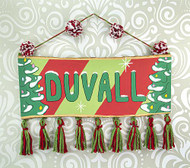 Family Name Wooden Holiday Sign