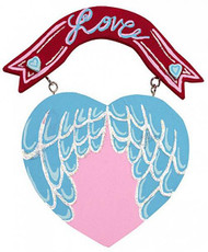 Wings of Love Wall Plaque