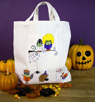 Woodland Creatures Halloween Tote