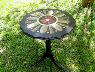 Round Stylized Flower Table