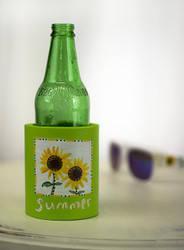 Sunny Summer Sunflower Koozie