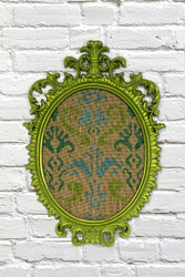 Elegantly Framed Burlap Bulletin Board