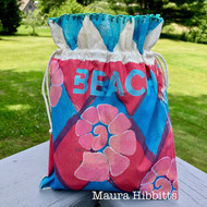 Mixed Media Beach Bag