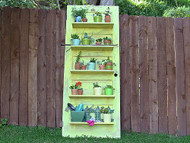 Antique Door Planting Shelf