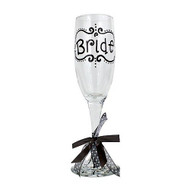 Bride's Champagne Glass