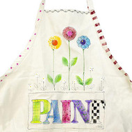 Colorfully Painted Crafting Apron