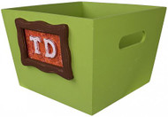 Fall Monogrammed Bin