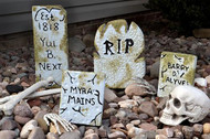Tombstones of Halloween
