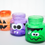 Halloween Goodie Jars