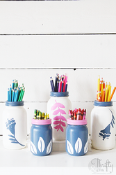 DIY Kids Craft Supply Organization