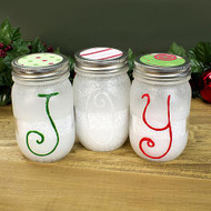 Christmas JOY Mason Jars