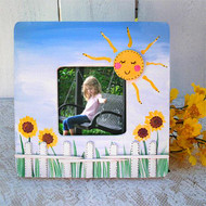 Sunflower and Sun Summer Frame