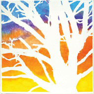 Sunrise Tree Silhouette Canvas