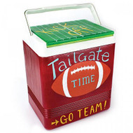 Painted Sport-Themed Tailgate Cooler